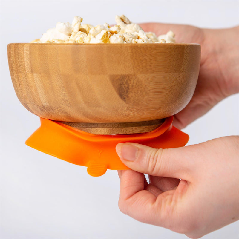 Children's Bamboo Bowl Suction Cup - By Tiny Dining