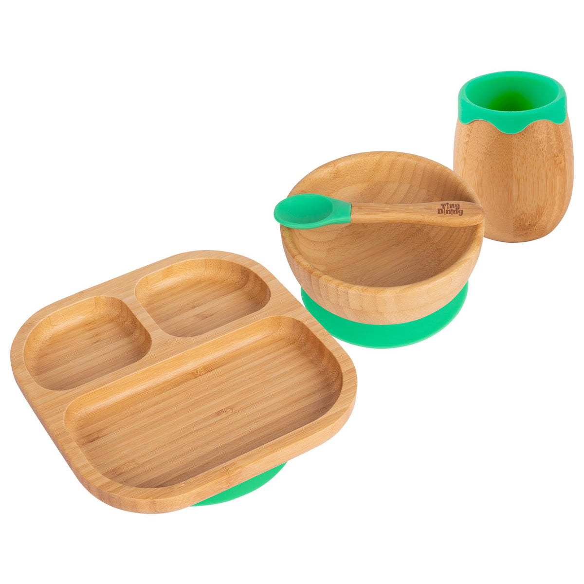 Bamboo baby plate set outlet