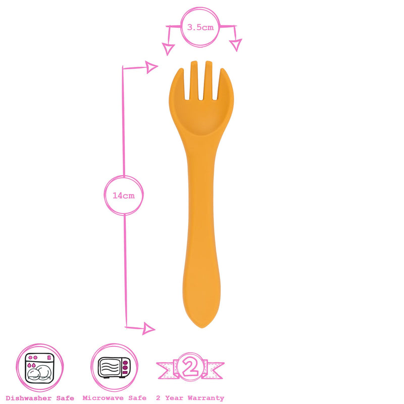 Silicone Baby Weaning Fork