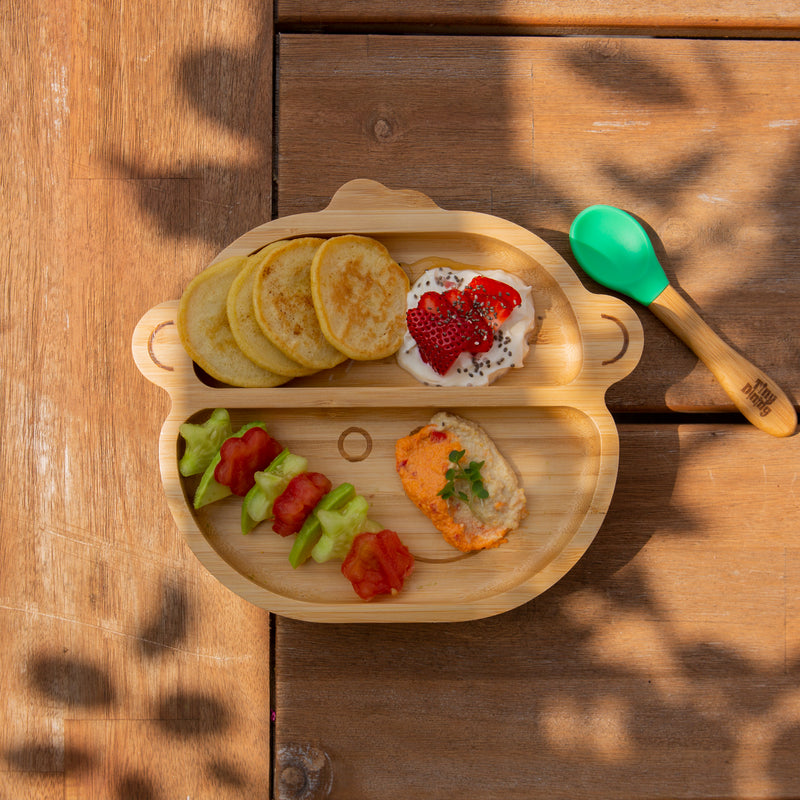 Max The Monkey Bamboo Suction Plate