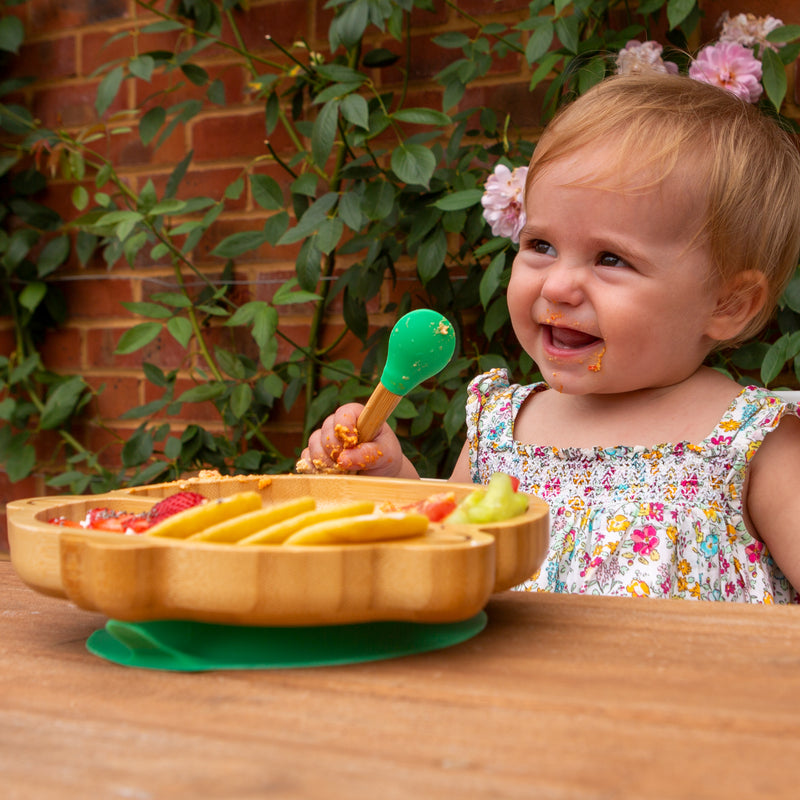 Max The Monkey Bamboo Suction Plate