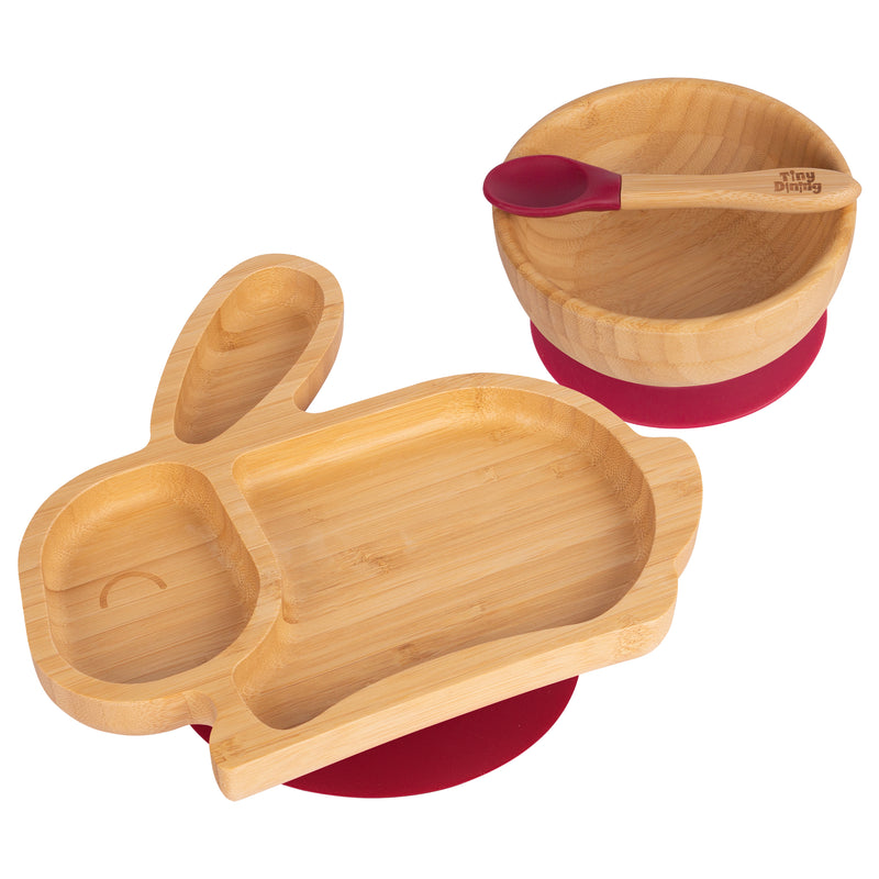 Rolo The Rabbit Bamboo Suction Dinner Set