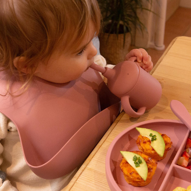 Silicone Baby Weaning Bib
