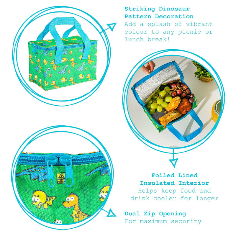 Dino Adventure Insulated Lunch Bag